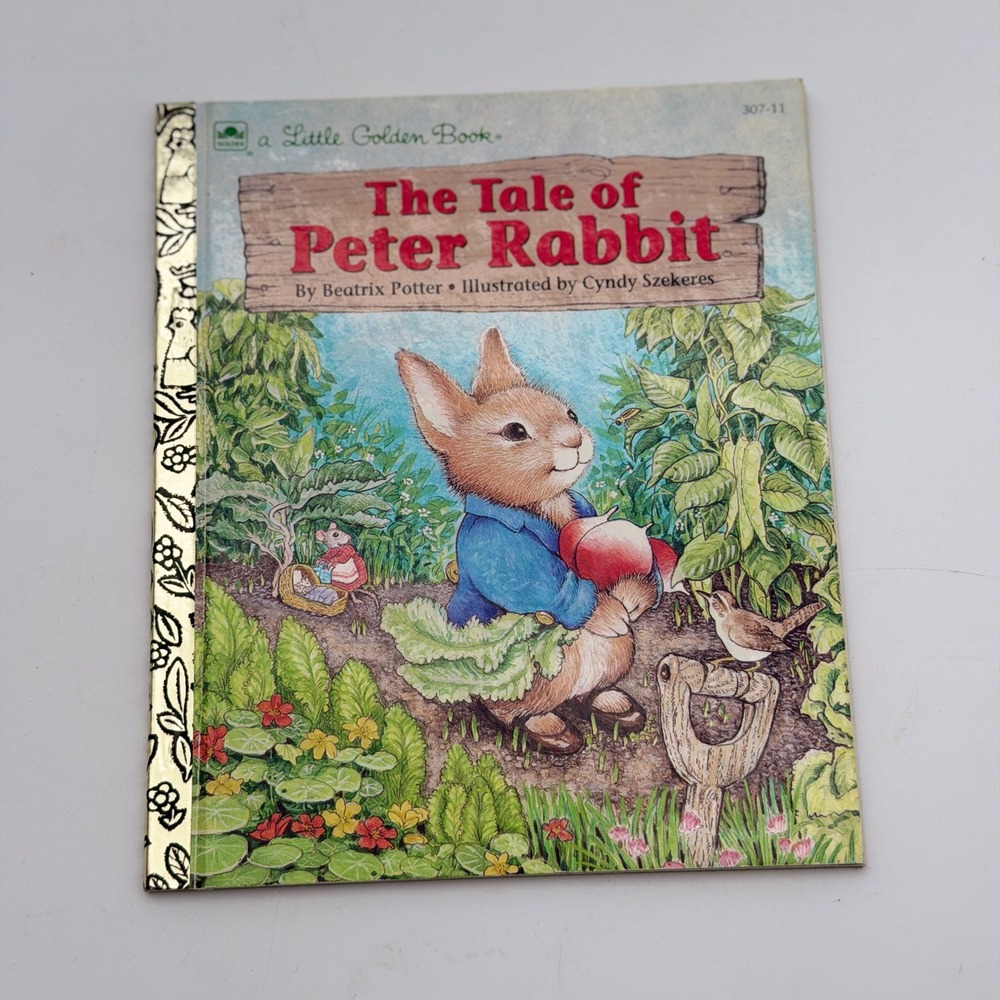 The Tale of Peter Rabbit Little Golden Book Beatrix Potter Cyndy Szekeres 1994